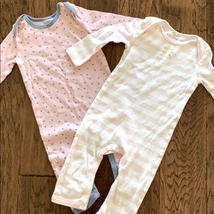 Burtsbees baby pjs